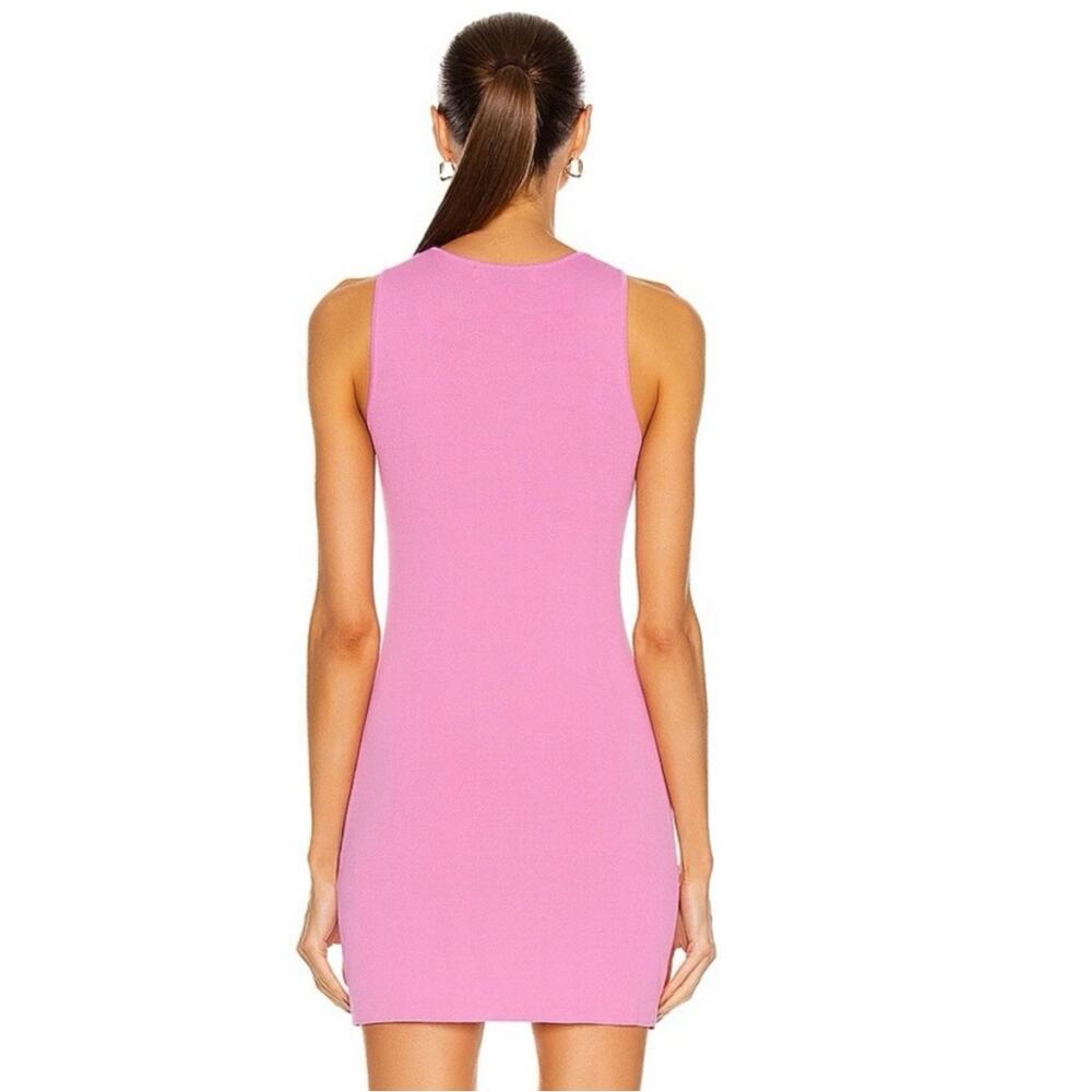 Atoir Revolve Whitehaven Knit Mini Dress Pink Small 4 - Picture 4 of 9